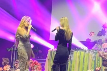 Belen Aguilera i Julieta en concert